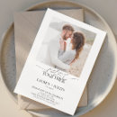 Search for modern engagement party invitations Black and white