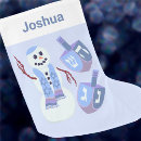 Search for hanukkah christmas stockings Dreidel