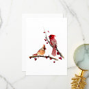 Search for cardinal thank you cards Winter