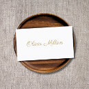 Search for golden business cards Modern