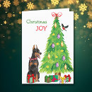 Search for doberman christmas cards Cute