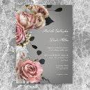 Search for pink and grey wedding invitations Silver