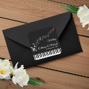 Search for musical wedding stickers Black and white