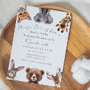 Search for adorable baby shower invitations Forest