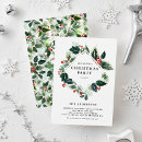 Search for holly christmas invitations Winter