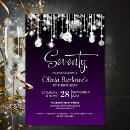 Search for purple 70th birthday invitations Milestone