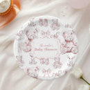 Search for toile paper plates Chinoiserie