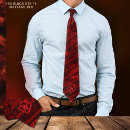 Search for black and red striped ties For him