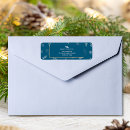 Search for holiday return address labels Navy blue