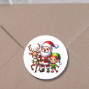 Search for kawaii santa stickers Cartoon
