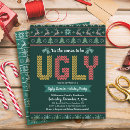 Search for ugly sweater party invitations Tacky