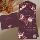 Search for autumn floral wedding invitations All in one