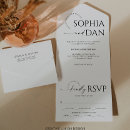 Search for tear off rsvp wedding invitations Modern photo