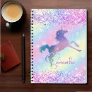 Search for unicorn glitter notebooks Back to school