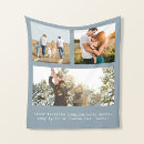 Search for 3 photo blankets Typography