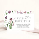 Search for bridal shower request recipe cards Elegant