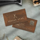 Search for desert business cards Hair stylist