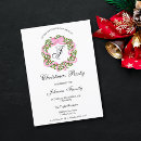 Search for ribbon christmas invitations Vintage