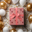 Search for vintage pink christmas wrapping paper Festive