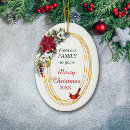 Search for cardinal christmas tree decorations Wreath