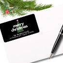 Search for christmas return address labels Simple
