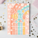 Search for singles party invitations Peace out single digits