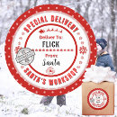 Search for santa labels Santas workshop