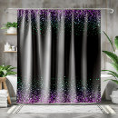 Search for black glitter shower curtains Elegant