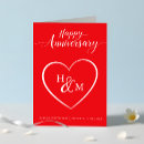 Search for happy calligraphy anniversary cards Modern trendy stylish