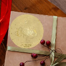 Search for elegant reindeer stickers Gold glitter