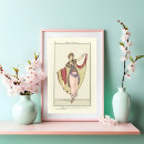 Search for art deco girl posters Vintage fashion