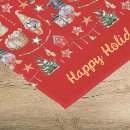Search for christmas gnome table runners Red