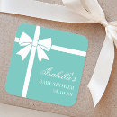 Search for teal blue baby shower stickers Turquoise
