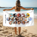 Search for photo collage beach towels Simple