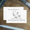 Search for plumbing business cards Plumbing and heating