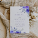 Search for violet wedding invitations Lavender