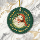Search for old fashioned santa claus christmas tree decorations Traditional