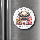 Search for pug magnets Cartoon