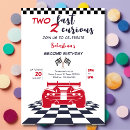 Search for two fast two curious birthday invitations Boy