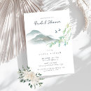 Search for adventure awaits bridal shower invitations Watercolor