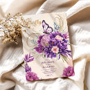 Search for floral butterfly invitations A little butterfly