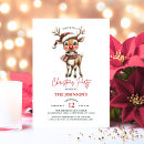 Search for rudolph invitations Red