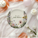 Search for wildflower paper plates Watercolor