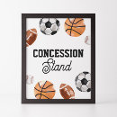 Search for concessions signs Concession stand