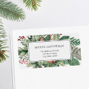 Search for be merry return address labels Greenery