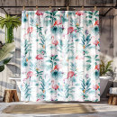 Search for pink flamingo shower curtains Pattern