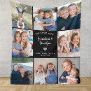 Search for black and white photo blankets Grandchildren