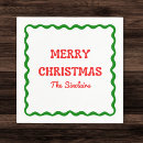 Search for green christmas party napkins Minimal