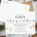 Search for year end invitations Watercolor