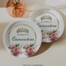 Search for crown paper plates 15th birthday